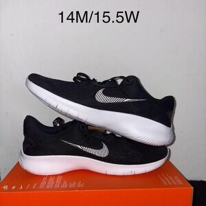 Nike Flex Experience RN 11 – Black/White – Size 14M / 15.5W –OG Box-No Lid